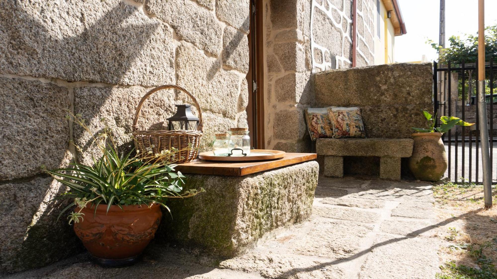 Ferienwohnung Casa La Trinidad - Ribeira Sacra Nogueira De Ramuin Exterior foto